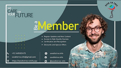 First banner of Seed to Tree homepage carousel showcasing learning and growth.